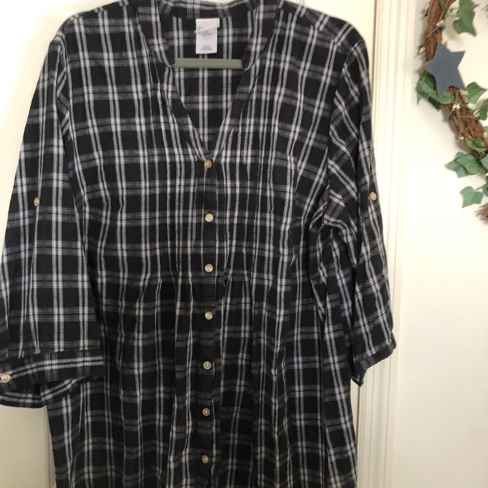 Just my size 3 x top. Black/ White